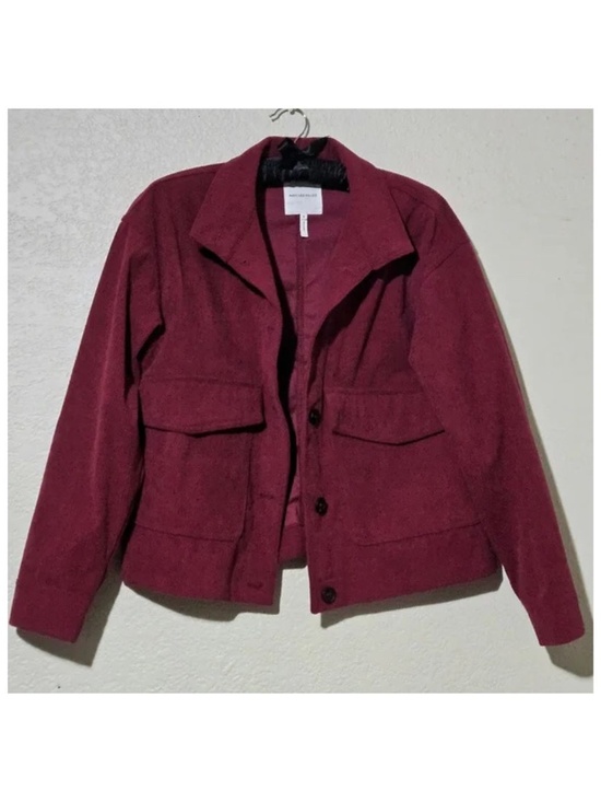 Avec Les Filles Jackets & Blazers - Avec Les Filles Pink Corduroy Jacket Small